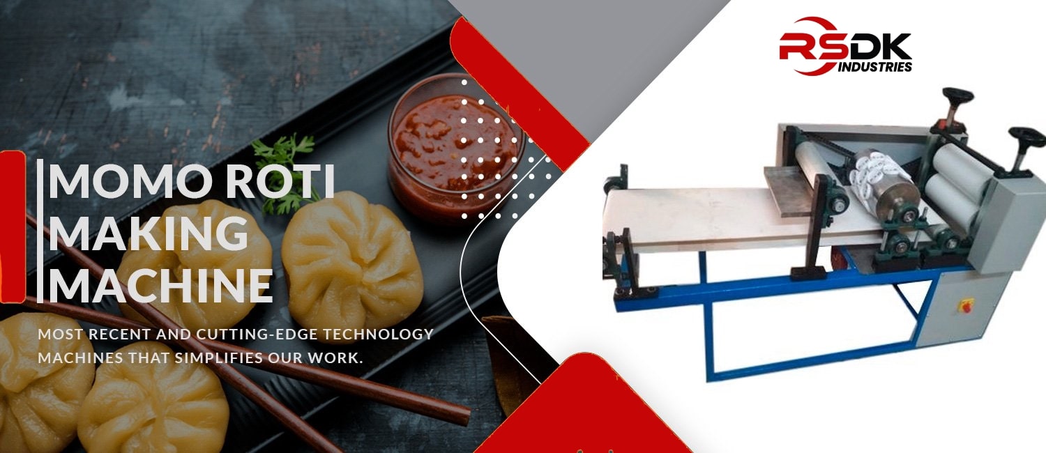 Industrial momo roti making machine