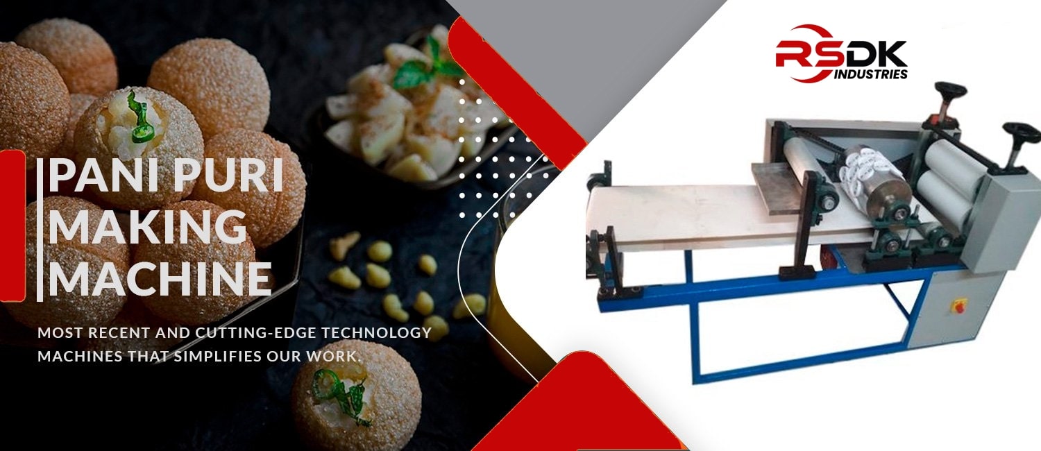 Automatic Pani Puri Making Machine