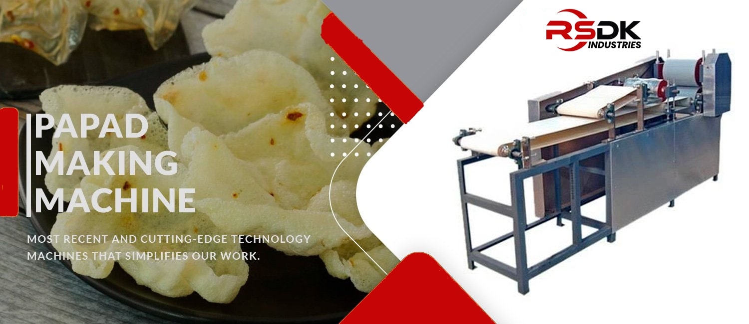 Automatic Papad Making Machine